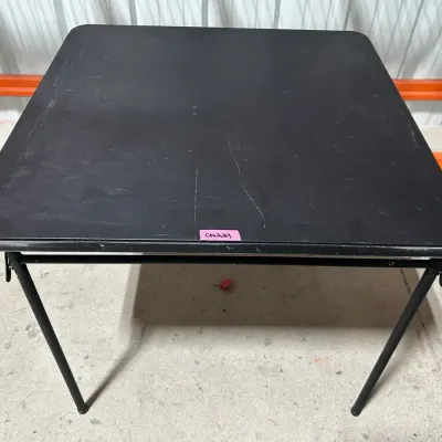 CN229 Cosco Black Square Foldout Table 