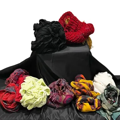 CN223 Scarves! Winter, Floral & Sequins!
