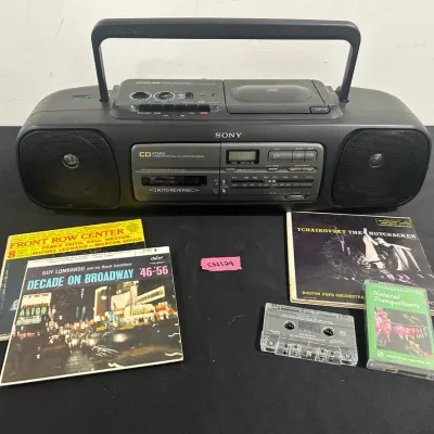 CN124 Sony Boombox & More! 