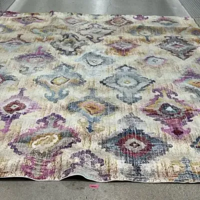 CN107 Large Cream/Orange OKC Rugs 