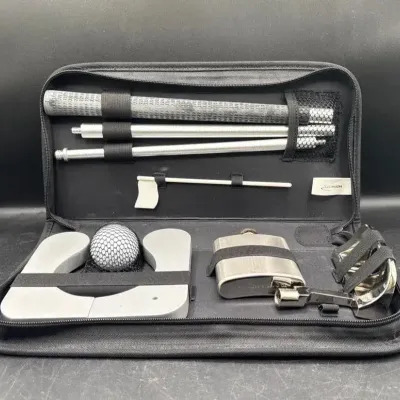 CN109 Office Or Home Indoor Putting Set With Flask