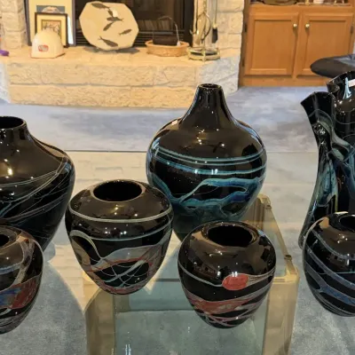 Sale Photo Thumbnail #15: Assorted Wimberley Glass Works originals