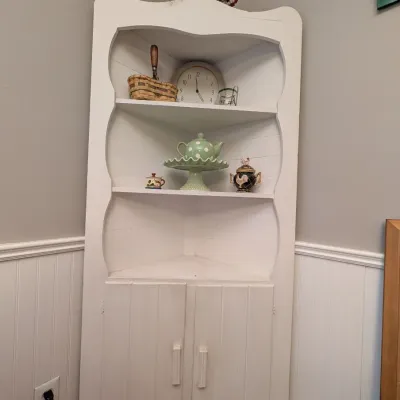 Sale Photo Thumbnail #37: Cottagecore corner shelf 