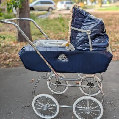 Sale Photo Thumbnail #12: Victorian doll carriage