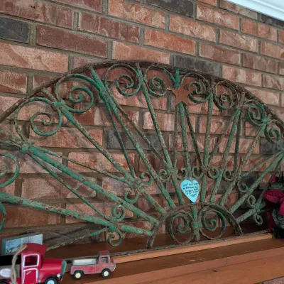 Sale Photo Thumbnail #21: Wrought Iron scroll piece 