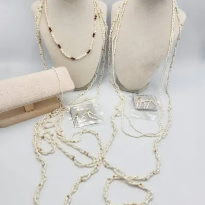 Freshwater Pearl Jewelry: 14k Clasps, Necklaces, Earrings, Bracelet