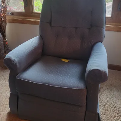 Sale Photo Thumbnail #38: Blue Arm Chair #2