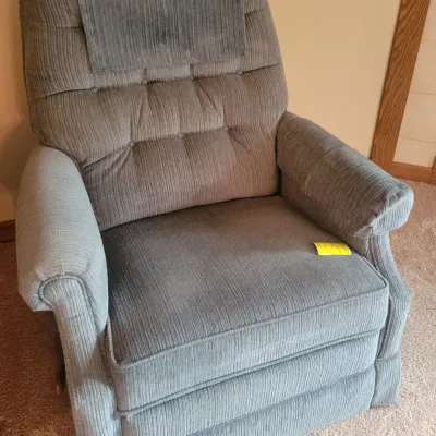 Sale Photo Thumbnail #40: Blue Arm Chair #3
