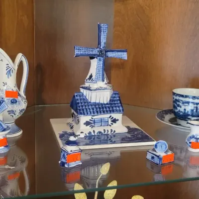 Sale Photo Thumbnail #26: Blue and White decor 