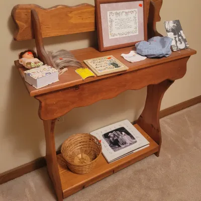 Sale Photo Thumbnail #56: Small Wooden Shelf 