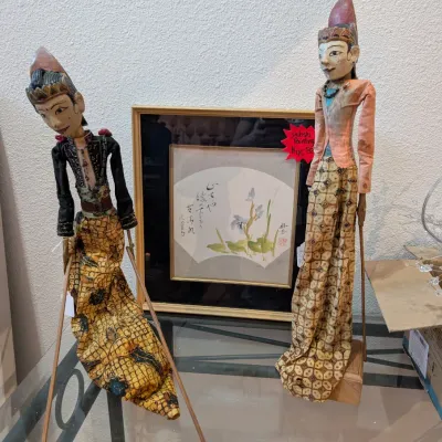 Wayang Golek Indonesian rod puppets