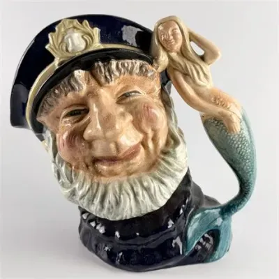 Lot 008   
Vintage Old Salt Royal Doulton Toby Mug