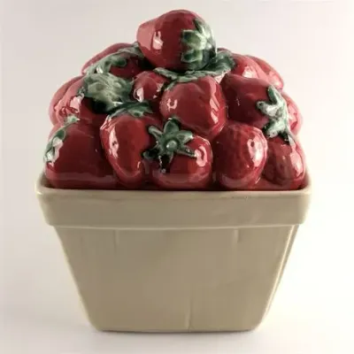 Lot 060   7 Bid(s)
Antique English House of Webster Ceramic Strawberry Lidded Biscuit Jar