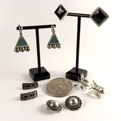 Lot 177  
Mexican Sterling Silver Jewelry Collection