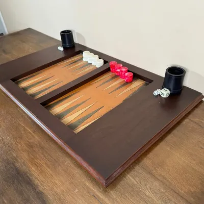Table Top Backgammon Set