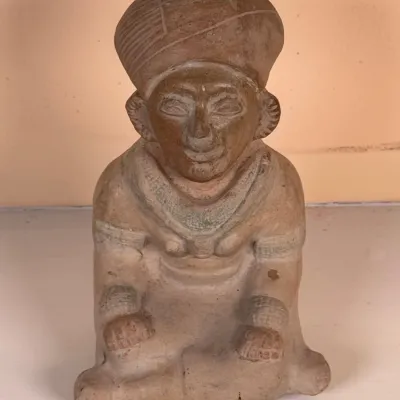 Handmade Jama Coaque Figure