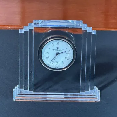 Waterford Crystal Desk Clock