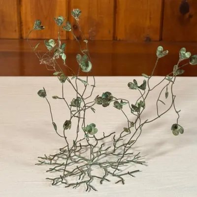 Vintage MCM Brutalist Jere Style "Entagled Bush" Tabletop Sculpture