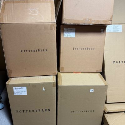 New in box pottery barn lamps