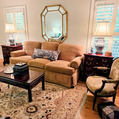 Sale Photo Thumbnail #22: Sherrill sofa 
Mirror by Friedman Bros 