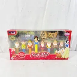 Sale Photo Thumbnail #103: Disney Snow White and the Seven Dwarfs PEZ Collector's Series boxed set, unopened in original packaging.