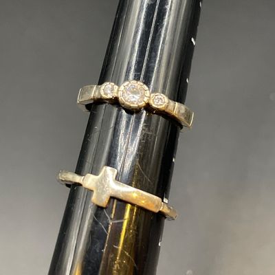 Sale Photo Thumbnail #131: Sterling rings