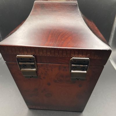 Sale Photo Thumbnail #239: Keepsake box with velvet lining
7” x 5”