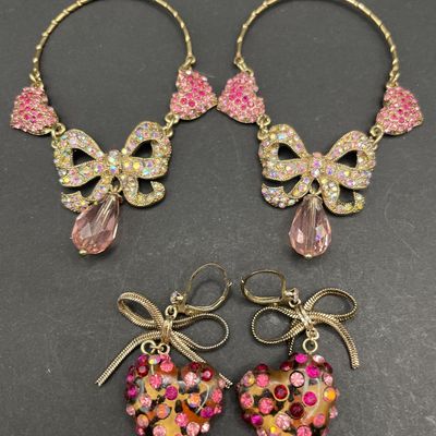 Sale Photo Thumbnail #88: Betsey Johnson’s earrings