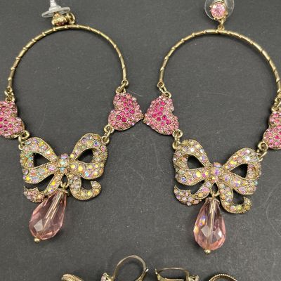 Sale Photo Thumbnail #89: Betsey Johnson’s earrings