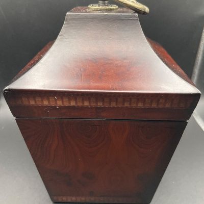 Sale Photo Thumbnail #238: Keepsake box with velvet lining
7” x 5”