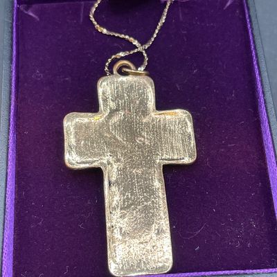 Sale Photo Thumbnail #6: Chain is stamped 925 but the pendant is not