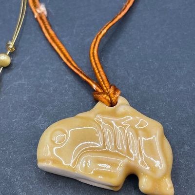 Sale Photo Thumbnail #92: Free Willy and Tiger eye necklaces