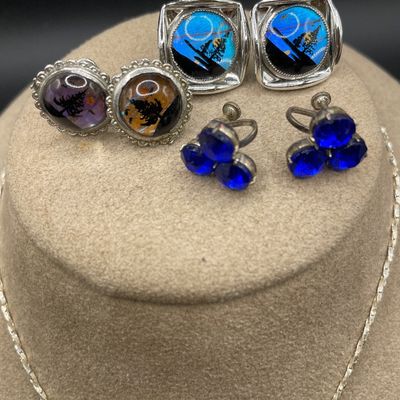 Sale Photo Thumbnail #185: Earrings are not sterling
