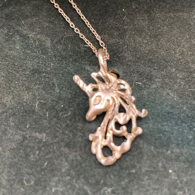 Sale Photo Thumbnail #83: Sterling unicorn