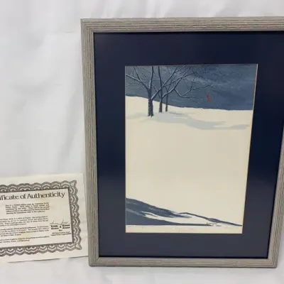Sale Photo Thumbnail #26: "Shades of Winter" by Susan Jones Ltd Edit Litho