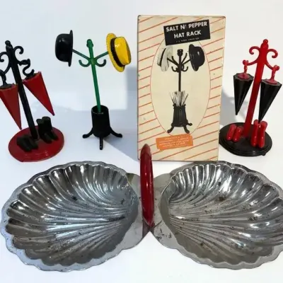 Vintage novelty kitchenware from the 1950s