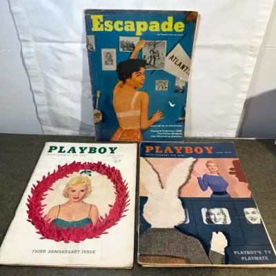 1956 Playboys & Escapade Magazine