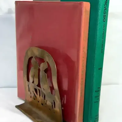 Books on Picasso & Metal Bookends