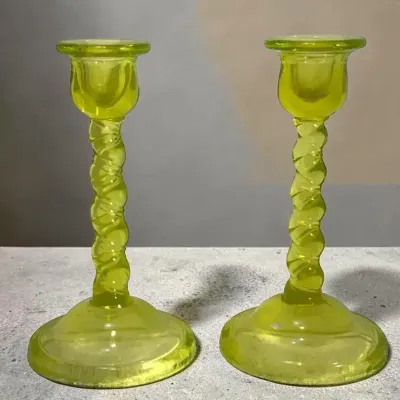 Tiffin Twist Candleholders
