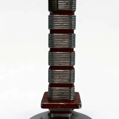 Vintage Johnson Wax Research Tower Table Lighter