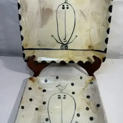John A. Taylor Ceramic Plates