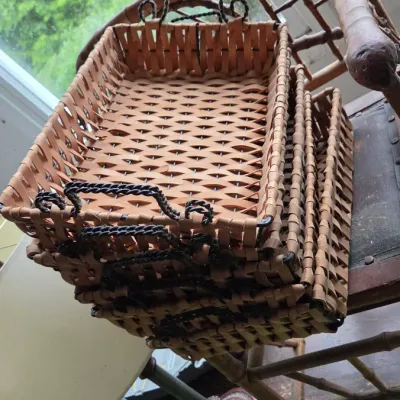 Sale Photo Thumbnail #80: (4) matching baskets
