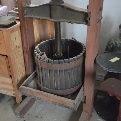 Sale Photo Thumbnail #42: antique cider press