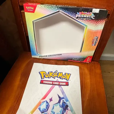 Sale Photo Thumbnail #49: Pokemon tcg scarlet violet prismatic evolutions poster collection box