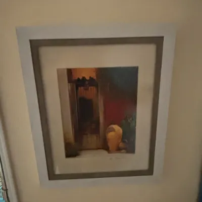 Sale Photo Thumbnail #87: B son signed southwestern still life print