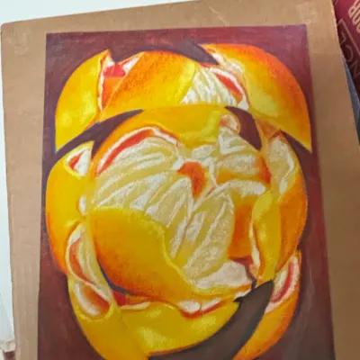 Sale Photo Thumbnail #8: Cosio signed still life pastel drawing