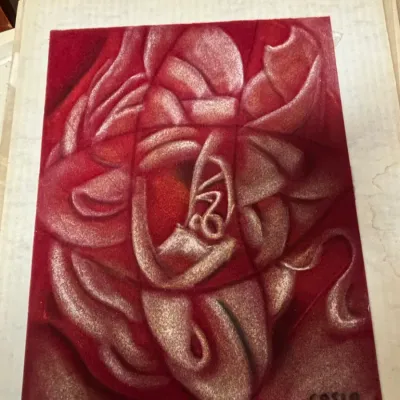 Sale Photo Thumbnail #45: Original pastel drawing signed cosio