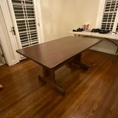 Sale Photo Thumbnail #11: Tressle table