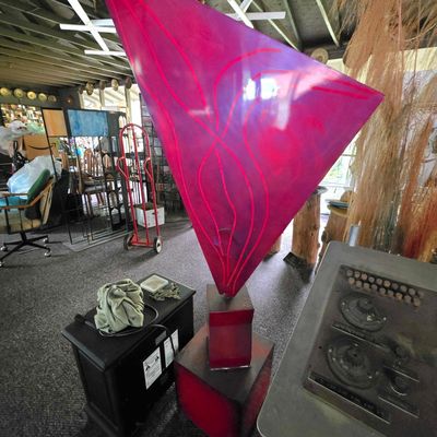 Mid-Century Modern Abstract Neon Sculpture