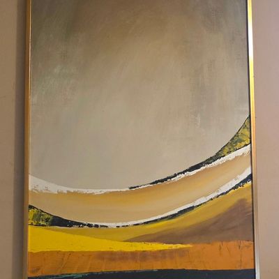 Bachman Abstract Landscape Painting